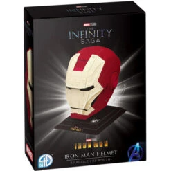 3D Puzzle: Marvel - Iron Man Helmet (Gold & Red) (Clearance)