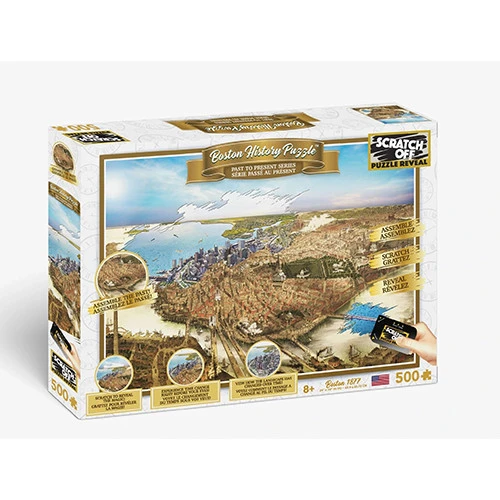 Scratch Off Puzzle: Boston History (Clearance) 1 Scratch Off Puzzle: Boston History (Clearance)