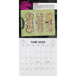 Shadowrun RPG: 16 Month Calendar (Sept 2022 - Dec 2023) -Wizgame Sales CAT28955 3
