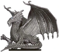 Wizards Of The Coast Dungeons Of Dread #05 Young Silver Dragon (R)