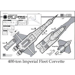 Traveller5 RPG: Starships & Spacecraft - Deck Plans -Wizgame Sales FFE0301 6