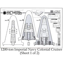 Traveller5 RPG: Starships & Spacecraft - Deck Plans -Wizgame Sales FFE0301 7