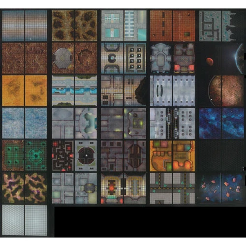 Giant Book Of Sci-fi Battle Mats 2 Giant Book Of Sci-fi Battle Mats - Image 2