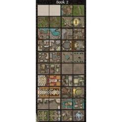 Books Of Battle Mats: Towns & Taverns -Wizgame Sales LBM016 3