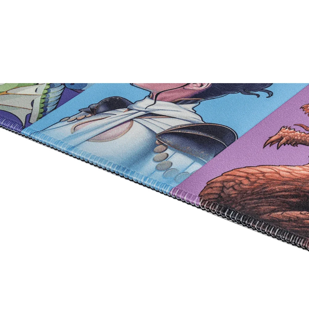 Ultra Pro MtG White-Stitched Playmat: Commander Masters - Pop Collage (Preorder) 2 Ultra Pro MtG White-Stitched Playmat: Commander Masters - Pop Collage (Preorder) - Image 2
