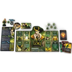 USAopoly Marvel Dice Throne: 4-Hero Box (Scarlet Witch, Thor, Loki, & Spider-Man) -Wizgame Sales USODT011754 5