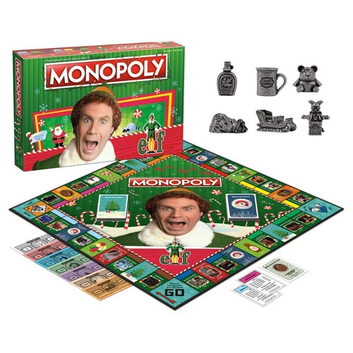USAopoly Monopoly: Elf (Clearance) 2 USAopoly Monopoly: Elf (Clearance) - Image 2