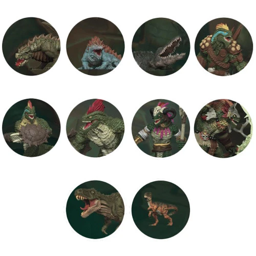 D&D Acrylic 2D Minis: Reptile Den 2 D&D Acrylic 2D Minis: Reptile Den - Image 2