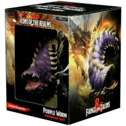 D&D Icons Of The Realms: Fangs & Talons - Purple Worm Premium Set -Wizgame Sales WZK96002 5