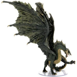 D&D Premium Painted Figure: Adult Black Dragon -Wizgame Sales WZK96021 3