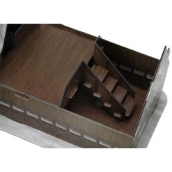 D&D Papercraft Set: Icewind Dale - The Lodge -Wizgame Sales WZK96048 6