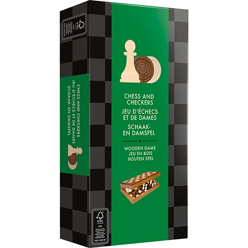 Chess & Checkers: Folding Version (Clearance) 1 Chess & Checkers: Folding Version (Clearance)