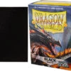 Dragon Shield Sleeves: Non-Glare Matte - Black (100)