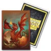 Dragon Shield Sleeves: Brushed - Baby Dragon Sparky (100)