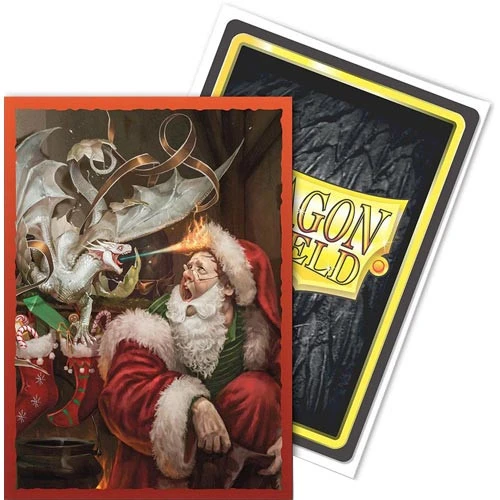 Dragon Shield Sleeves: Brushed - 2021 Christmas (100) 1 Dragon Shield Sleeves: Brushed - 2021 Christmas (100)