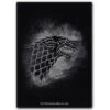 Dragon Shield Sleeves: Brushed - Game Of Thrones - House Stark (100)