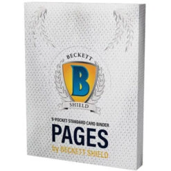 Beckett Shield 9-Pocket Pages: Standard Card Size (100)