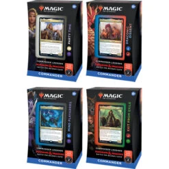 Wizards Of The Coast Magic The Gathering: Commander Legends: Battle For Baldur's Gate - Commander Deck Set (4)