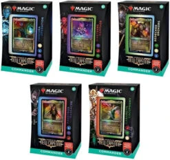 Wizards Of The Coast Magic The Gathering: Streets Of New Capenna - Commander Deck Set (5)