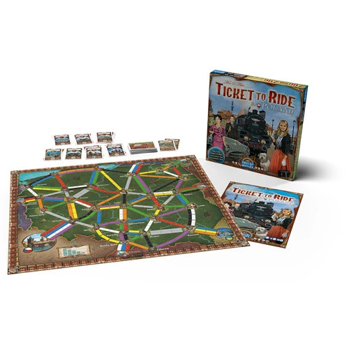 Days Of Wonder Ticket To Ride: Map Collection - Poland (Labor Day Sale) 2 Days Of Wonder Ticket To Ride: Map Collection - Poland (Labor Day Sale) - Image 2