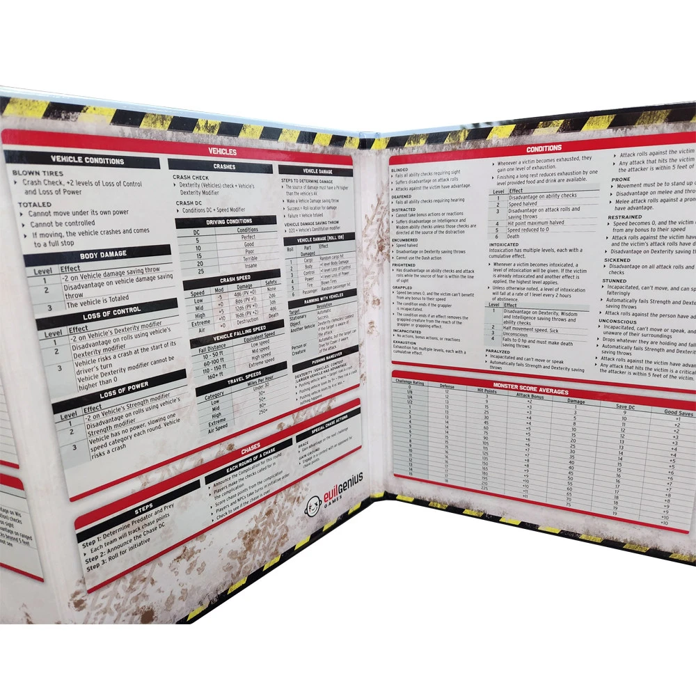 Everyday Heroes RPG: GM Screen 4 Everyday Heroes RPG: GM Screen - Image 4