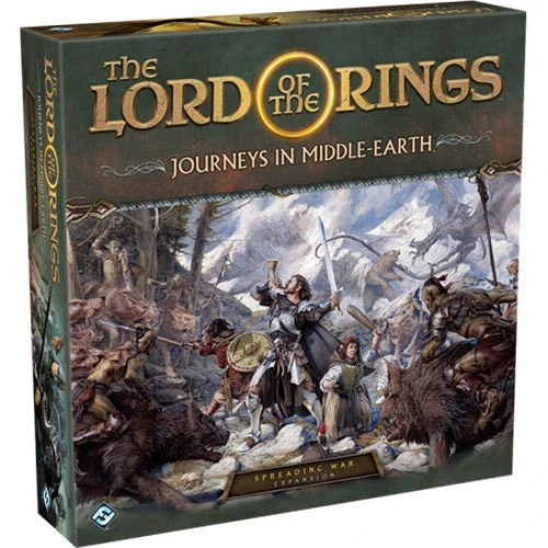 Fantasy Flight Games The Lord Of The Rings: Journeys In Middle-earth - Spreading War Expansion 1 Fantasy Flight Games The Lord Of The Rings: Journeys In Middle-earth - Spreading War Expansion