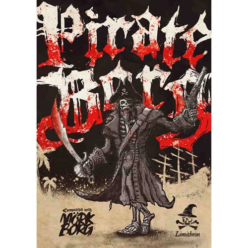 Pirate Borg RPG: Core Rulebook (Mork Borg RPG Compatible) (Preorder) 1 Pirate Borg RPG: Core Rulebook (Mork Borg RPG Compatible) (Preorder)