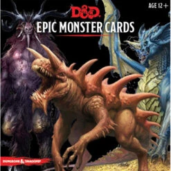 D&D 5E RPG: Epic Monster Cards
