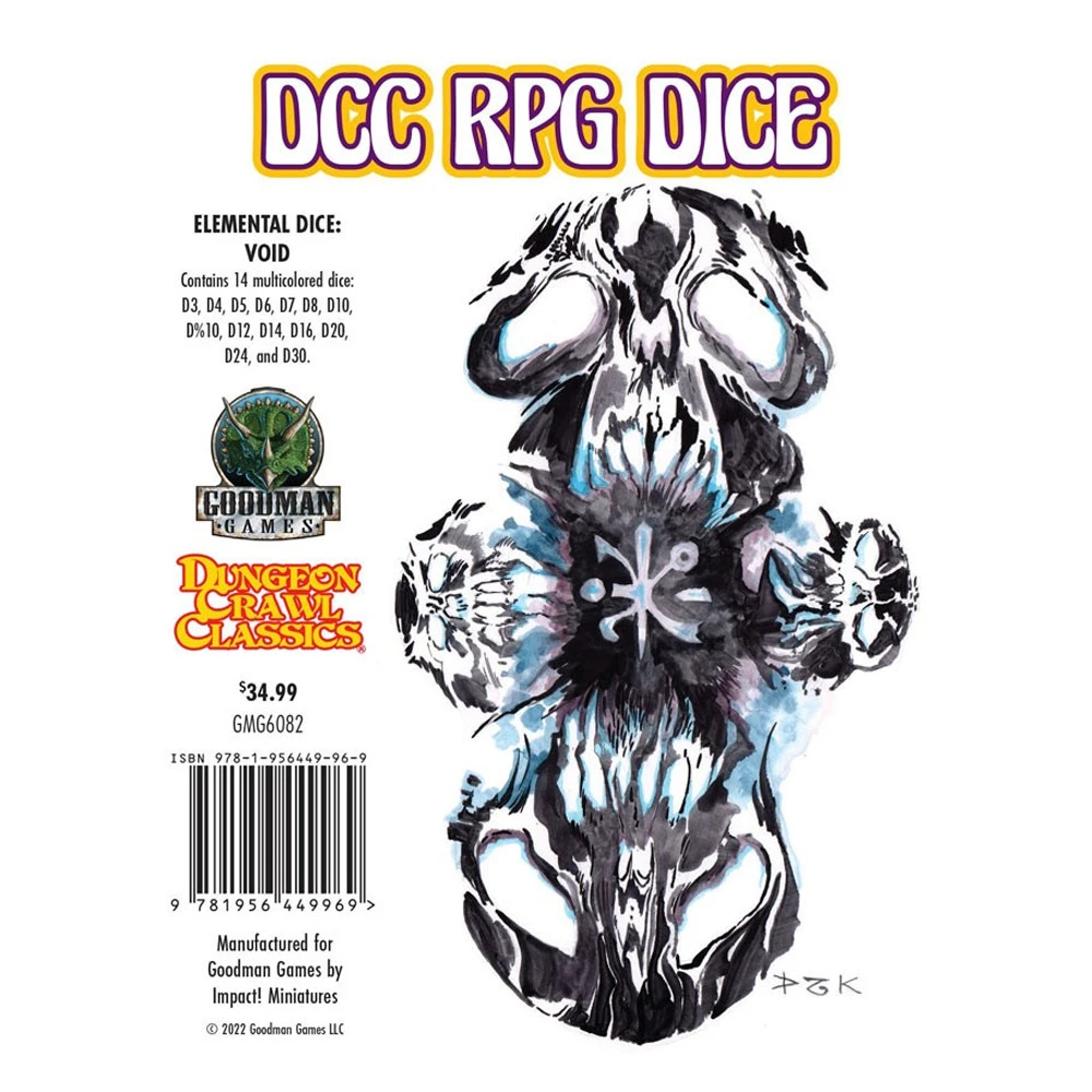Dungeon Crawl Classics: Elemental Dice: Void (14) (Preorder) 1 Dungeon Crawl Classics: Elemental Dice: Void (14) (Preorder)