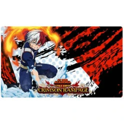 My Hero Academia Playmat: Crimson Rampage - Shoto Todoroki