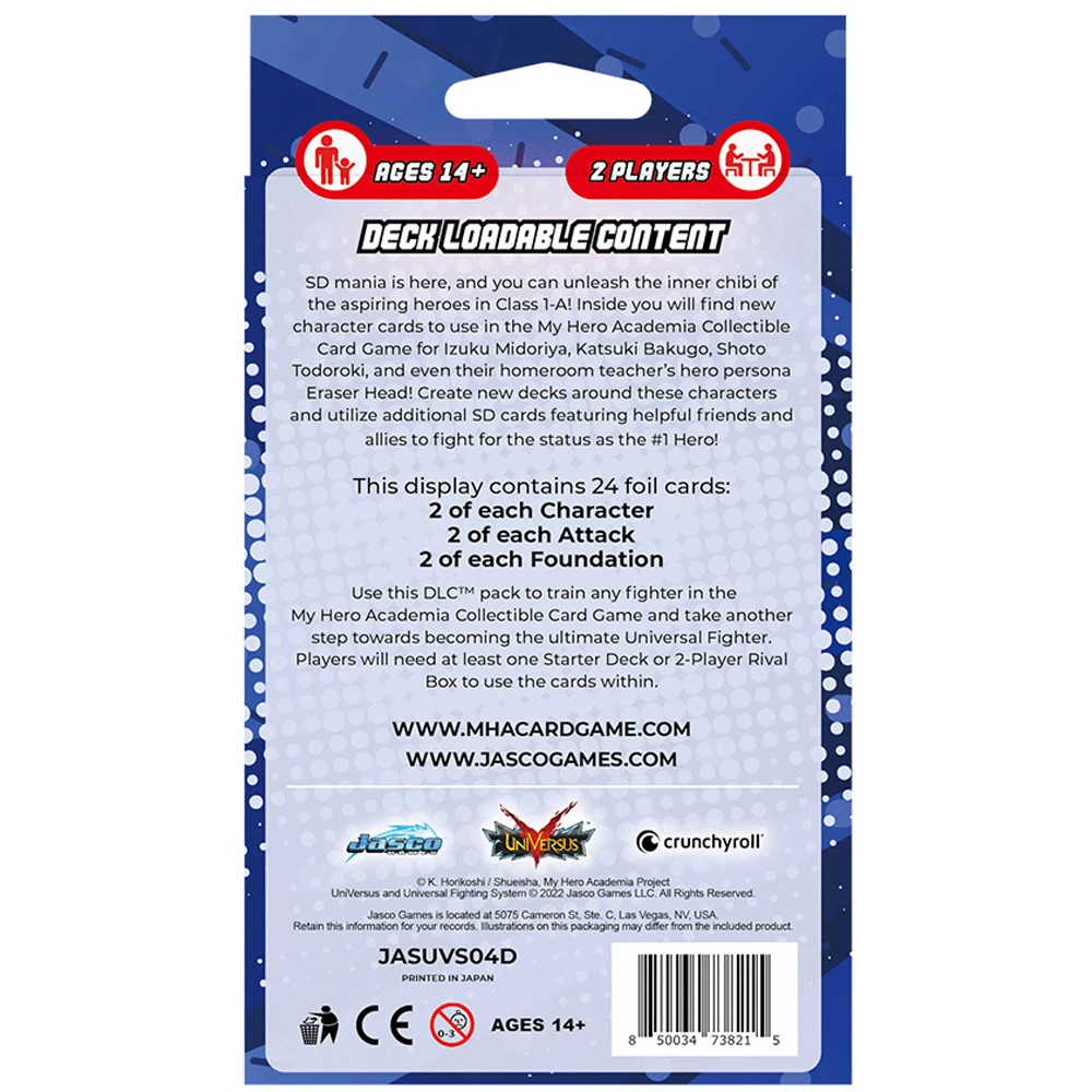 My Hero Academia CCG: League Of Villains - Deck-Loadable Content Pack (Labor Day Sale) 2 My Hero Academia CCG: League Of Villains - Deck-Loadable Content Pack (Labor Day Sale) - Image 2