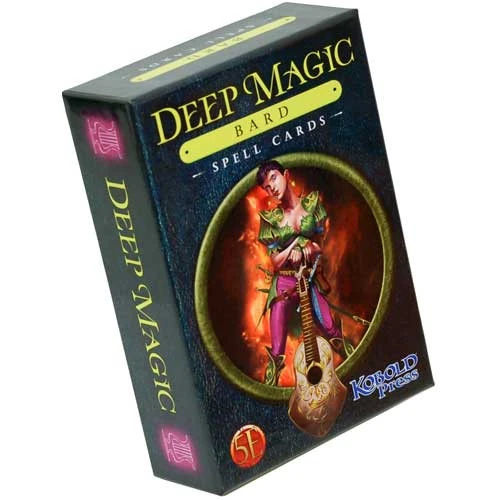 Deep Magic Spell Cards: Bard 0-9 (D&D 5E Compatible) 1 Deep Magic Spell Cards: Bard 0-9 (D&D 5E Compatible)