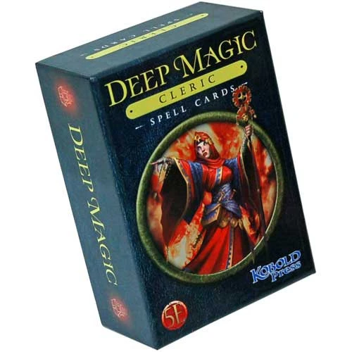 Deep Magic Spell Cards: Cleric 0-9 (D&D 5E Compatible) 1 Deep Magic Spell Cards: Cleric 0-9 (D&D 5E Compatible)