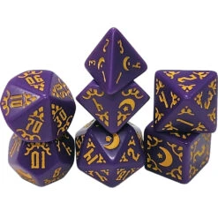 Book Of Ebon Tides: Dice Set (7)
