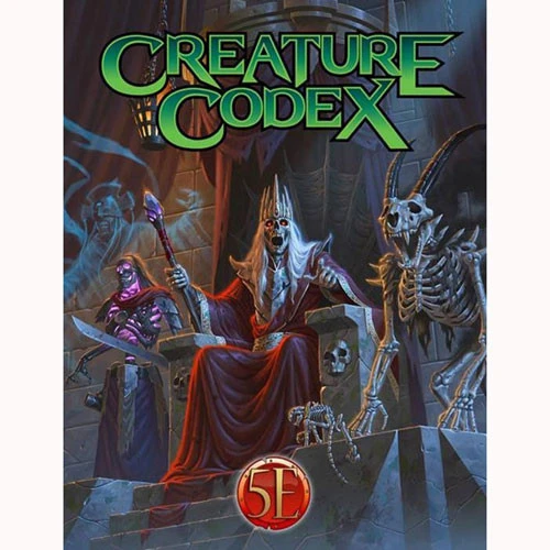 Creature Codex: Pocket Edition (D&D 5E Compatible) 1 Creature Codex: Pocket Edition (D&D 5E Compatible)