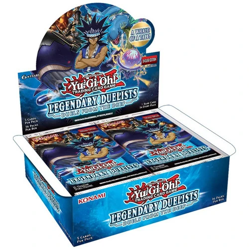Konami Yu-Gi-Oh TCG: Legendary Duelists 9: Duels From The Deep - Booster Box (36) 1 Konami Yu-Gi-Oh TCG: Legendary Duelists 9: Duels From The Deep - Booster Box (36)