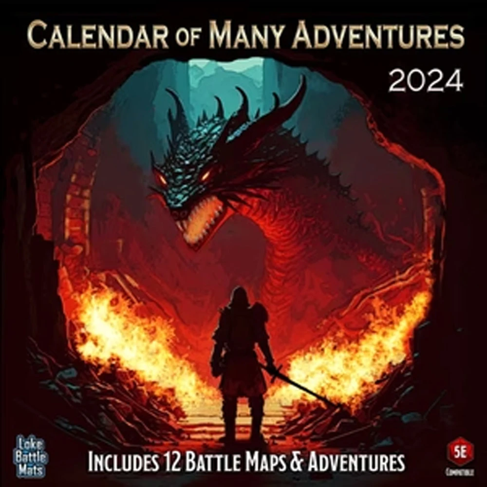 Calendar Of Many Adventures (2024) (Preorder) 1 Calendar Of Many Adventures (2024) (Preorder)