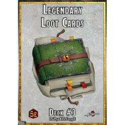 Legendary Loot Cards: Deck #3 (D&D 5E Compatible) (Preorder)