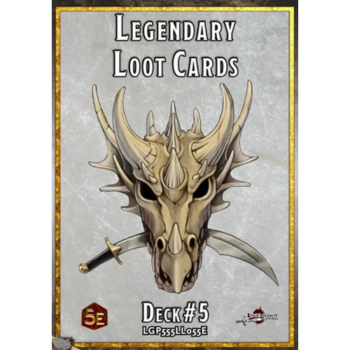 Legendary Games: Loot Cards Deck (D&D 5E Compatible) (Preorder) 1 Legendary Games: Loot Cards Deck (D&D 5E Compatible) (Preorder)