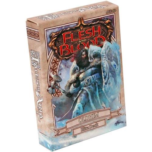 Flesh & Blood TCG: Tales Of Aria - Blitz Deck - Oldhim 1 Flesh & Blood TCG: Tales Of Aria - Blitz Deck - Oldhim