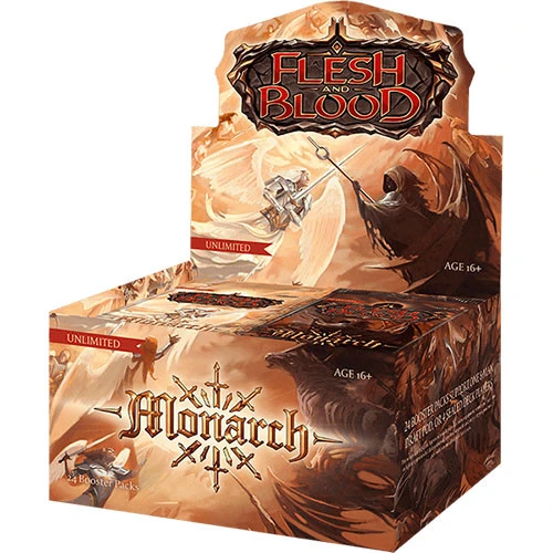 Flesh & Blood TCG: Monarch Unlimited Ed - Booster Box 1 Flesh & Blood TCG: Monarch Unlimited Ed - Booster Box