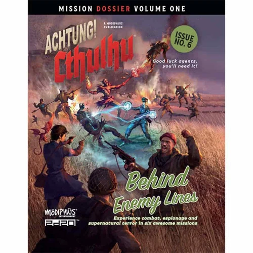 Achtung! Cthulhu RPG: Mission Dossier 1 - Behind Enemy Lines 1 Achtung! Cthulhu RPG: Mission Dossier 1 - Behind Enemy Lines