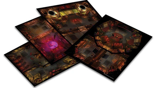 Star Trek Adventures RPG: The Next Generation - Klingon Tile Set 1 Star Trek Adventures RPG: The Next Generation - Klingon Tile Set