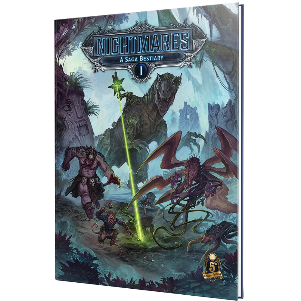Sandy Petersen's Cthulhu Mythos: Nightmares 1 - A Saga Bestiary (D&D 5E Compatible) 1 Sandy Petersen's Cthulhu Mythos: Nightmares 1 - A Saga Bestiary (D&D 5E Compatible)
