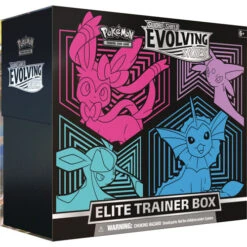 Pokemon TCG: Sword & Shield - Evolving Skies Elite Trainer Box (Sylveon, Vaporeon, Glaceon, Espeon)