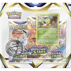 Pokemon TCG: Sword & Shield - Brilliant Stars 3-Booster Blister (Leafeon)