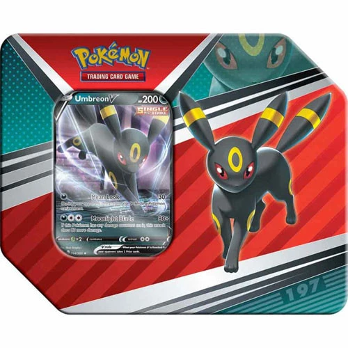 Pokemon TCG: V Heroes Tin - Umbreon V 1 Pokemon TCG: V Heroes Tin - Umbreon V