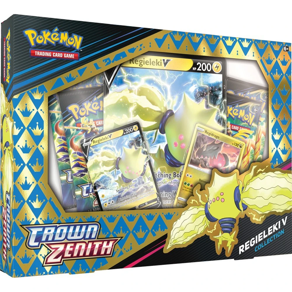 Pokemon TCG: Crown Zenith: Collection - Regieleki V 1 Pokemon TCG: Crown Zenith: Collection - Regieleki V