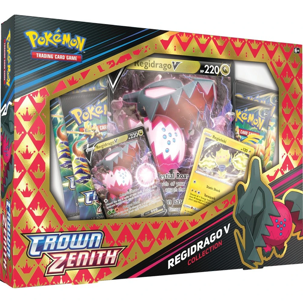 Pokemon TCG: Crown Zenith: Collection - Regidrago V 1 Pokemon TCG: Crown Zenith: Collection - Regidrago V