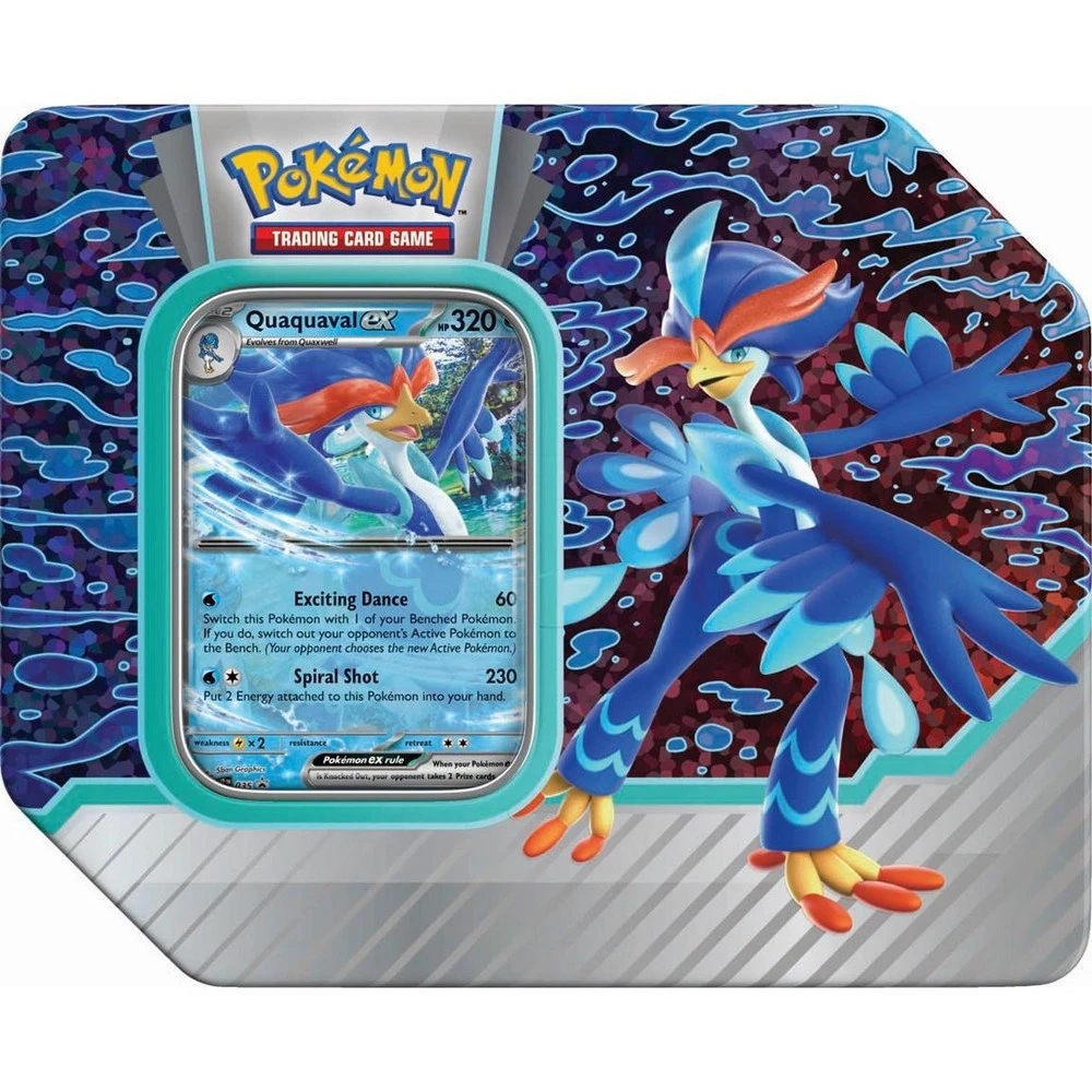 Pokemon TCG: Paldea Partners Tin - Quaquaval Ex (Preorder) 1 Pokemon TCG: Paldea Partners Tin - Quaquaval Ex (Preorder)
